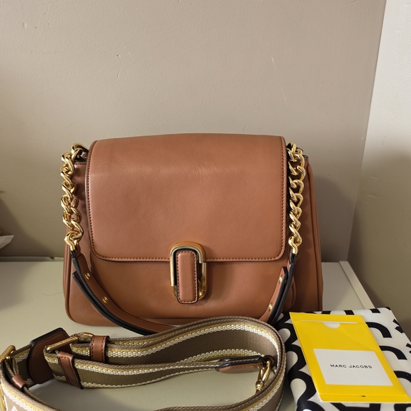 Marc Jacobs Handbags - The J Marc Jacobs Tan Leather Chain ShouldeR/Satchel BAG